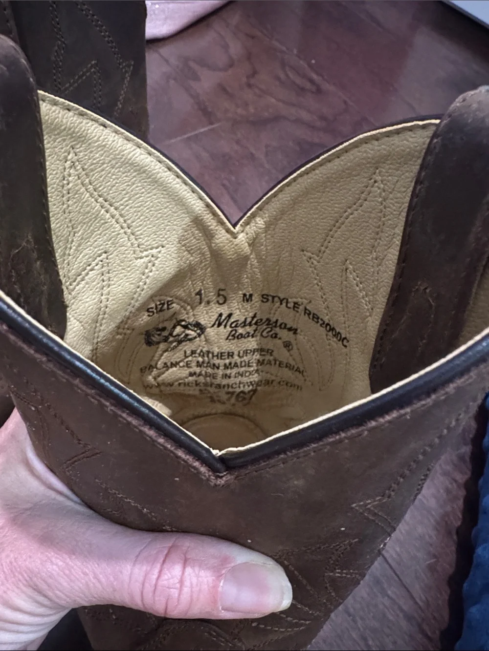 Kids Brown Cowboy Boots - Classic Western Style